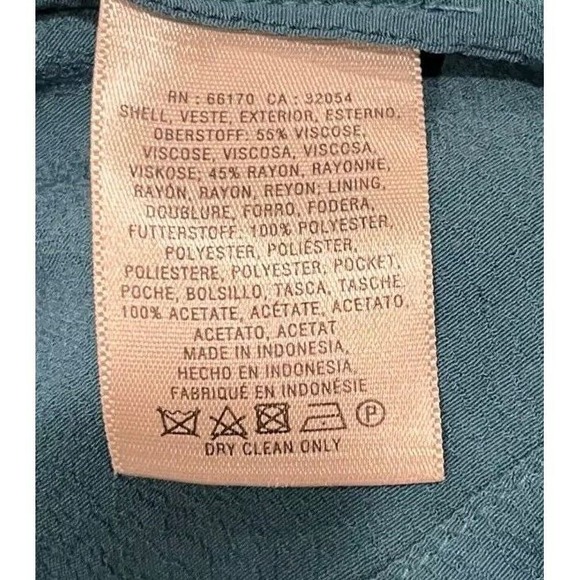 Anthropologie Elevenses Women's Open Front Light Weight Jacket Green Large - Picture 5 of 7